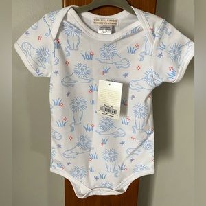 NWT Beaufort Bonnet Company Walt Lion 12-18 months Onesie